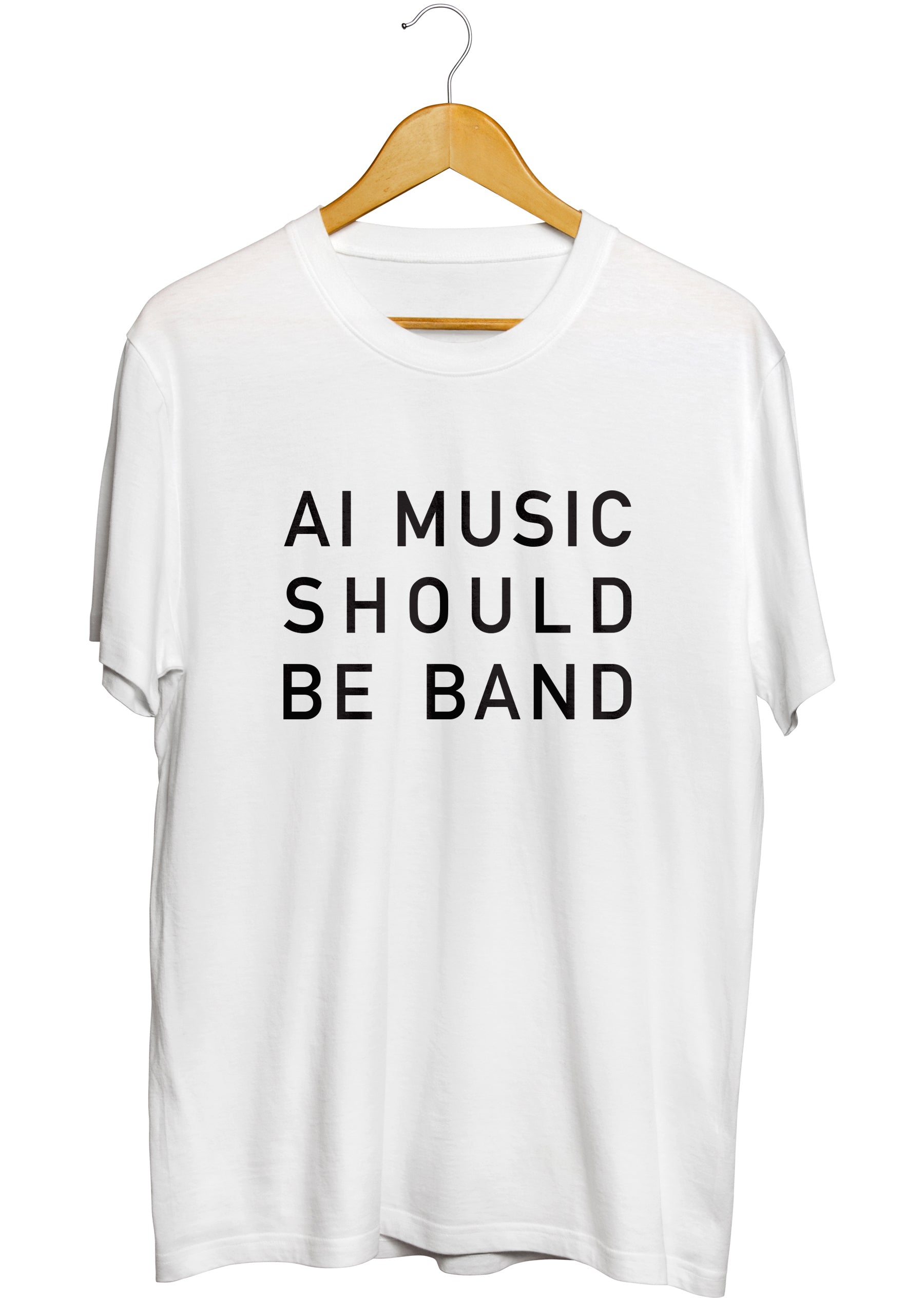 AI MUSIC SHOULD BE BAND T-SHIRT