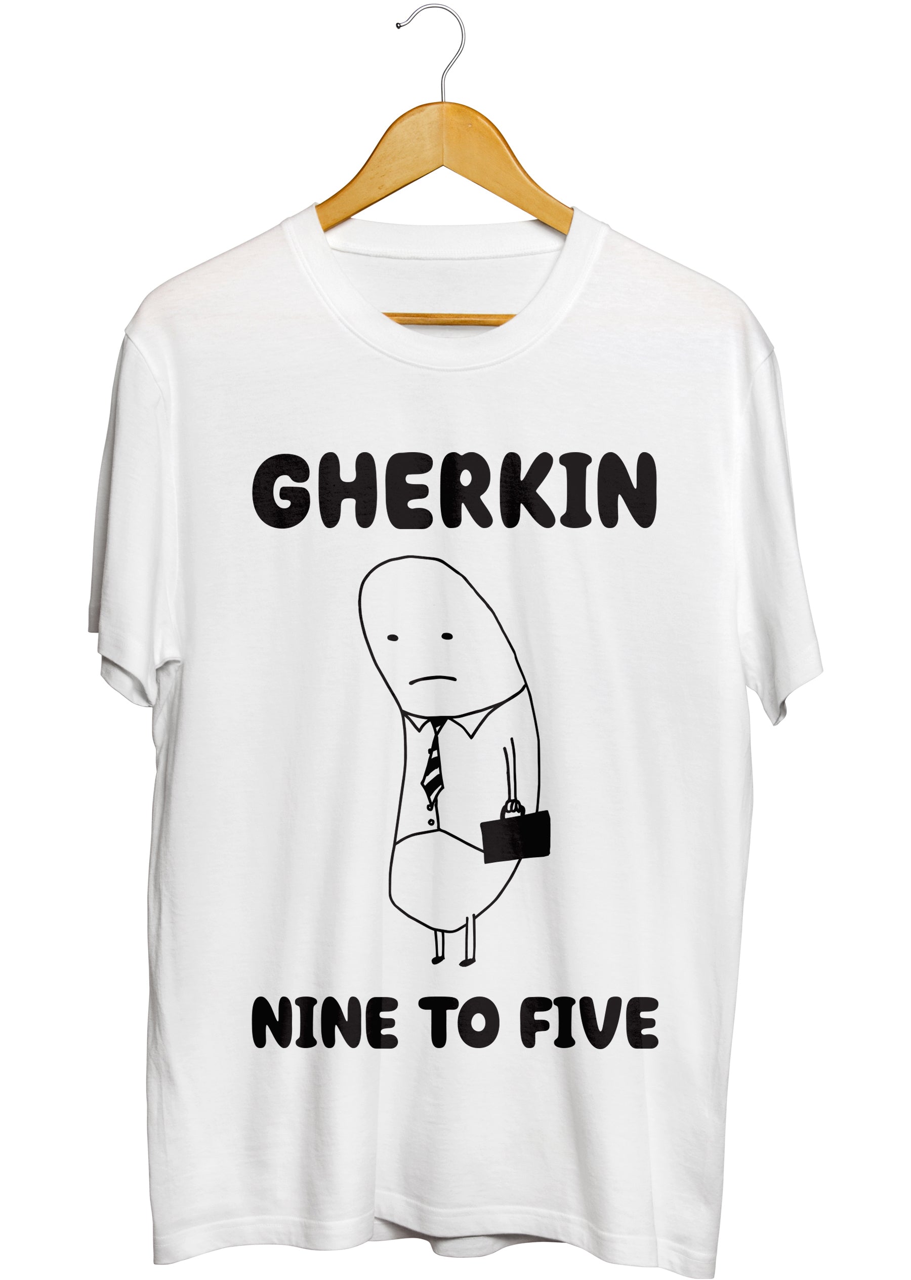 GHERKIN NINE TO FIVE T-SHIRT