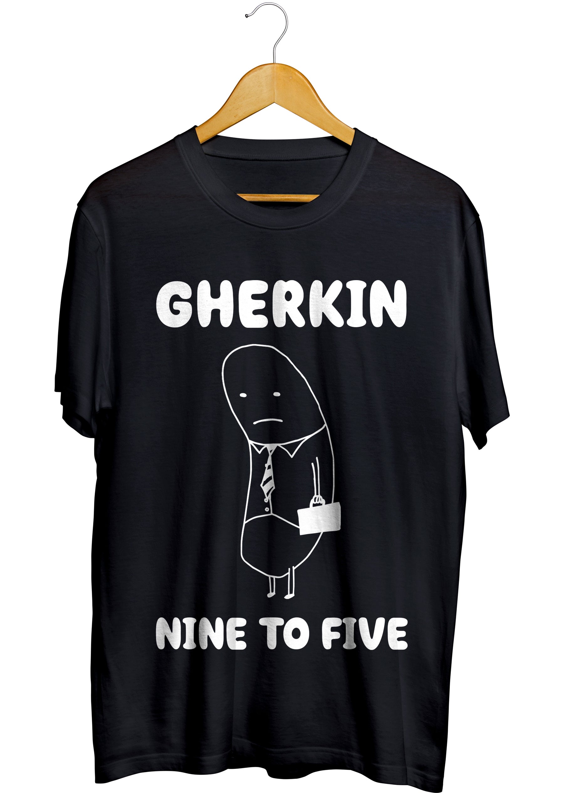 GHERKIN NINE TO FIVE T-SHIRT